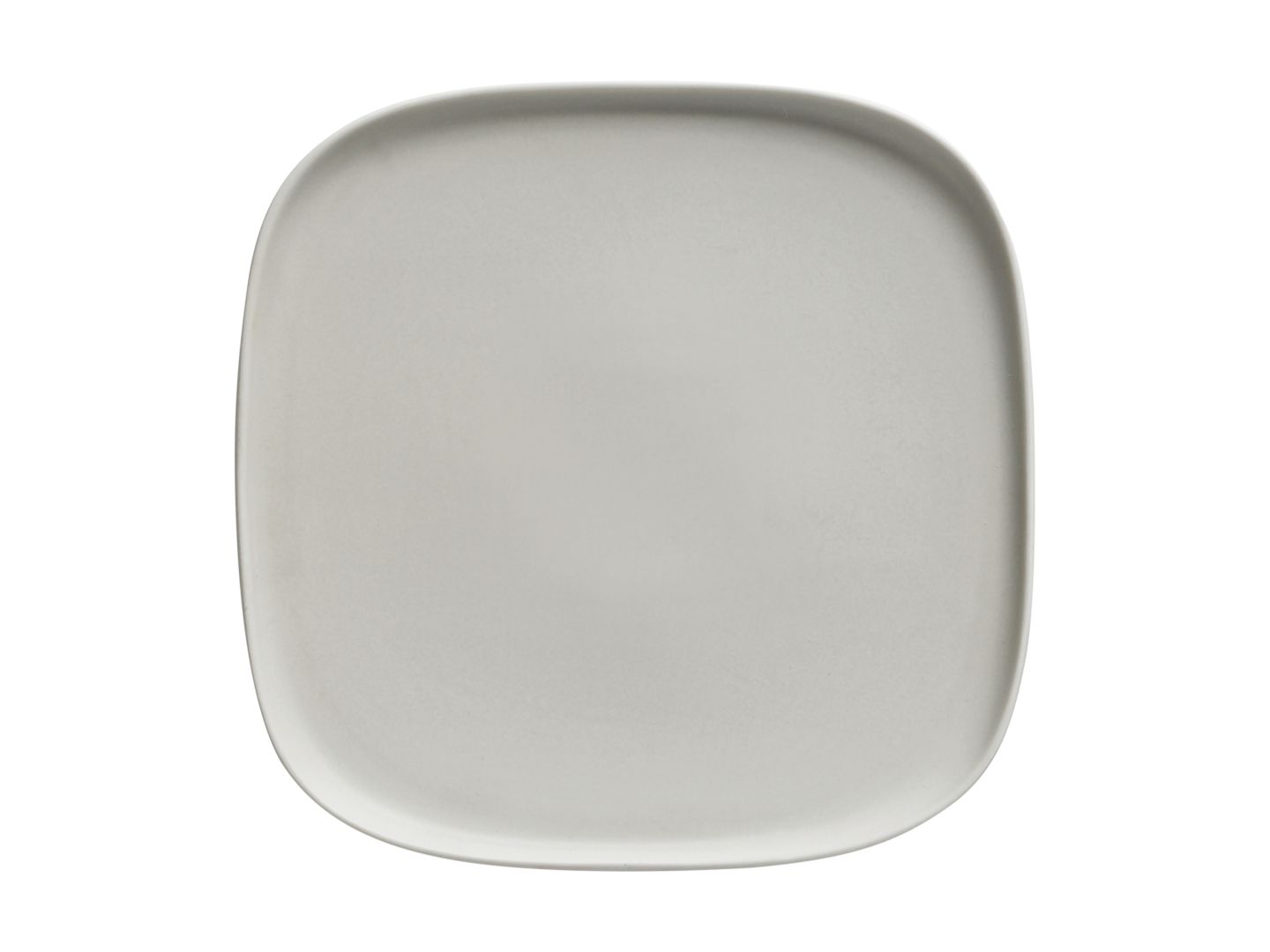 Čtvercový mělký talíř Elemental 23 x 23 cm šedý - Maxwell&Williams