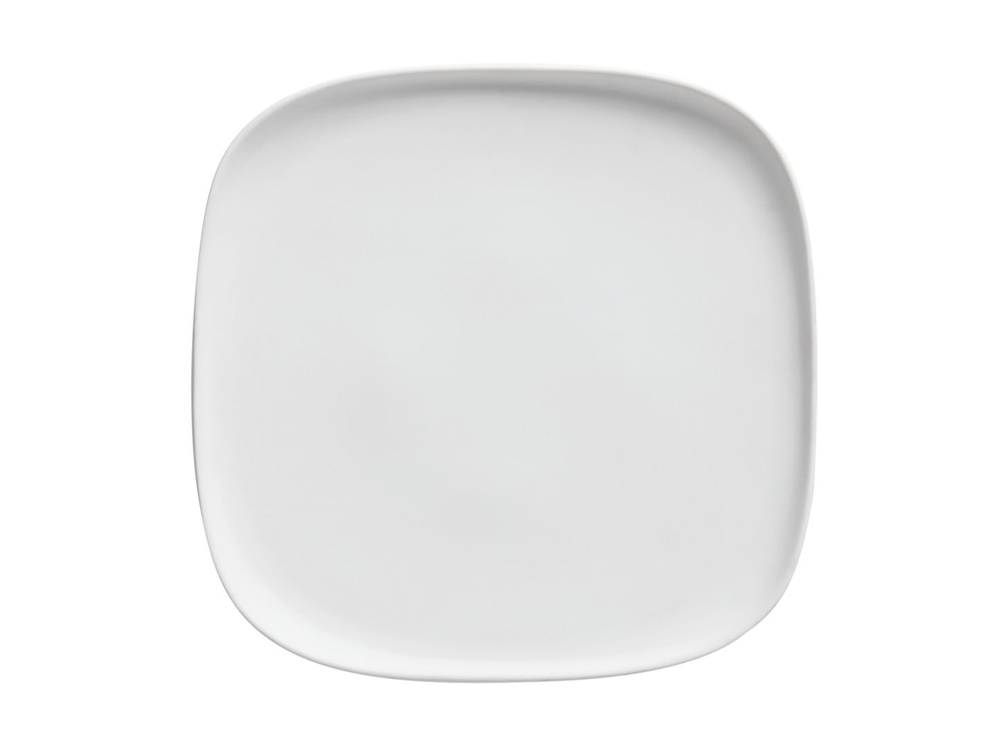 Čtvercový mělký talíř Elemental 25,5 x 25,5 cm bílý - Maxwell&Williams