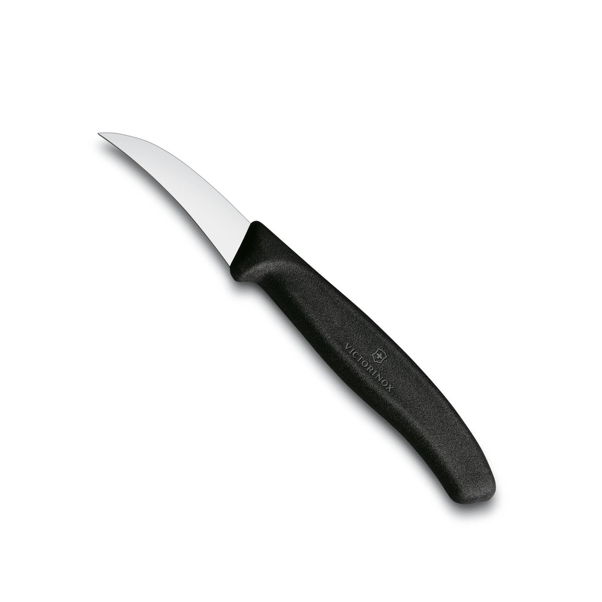 Nůž na loupání SWISS CLASSIC 6 cm černý - Victorinox