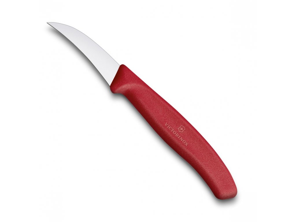 Nůž na loupání SWISS CLASSIC 6 cm červený - Victorinox