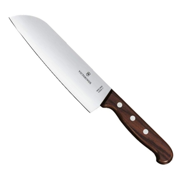 Japonský Nůž Santoku 17 cm ROSEWOOD dřevěná rukojeť - Victorinox