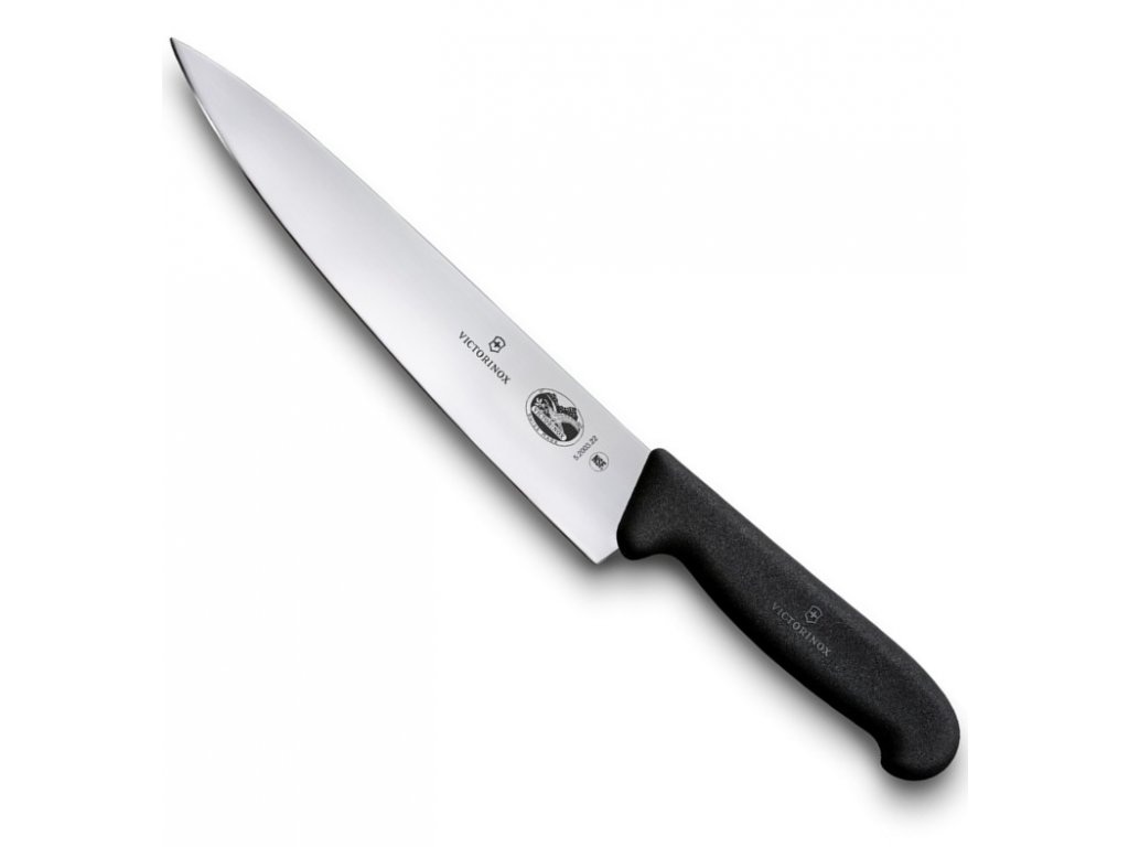 Kuchařský nůž FIBROX 22 cm černý - Victorinox