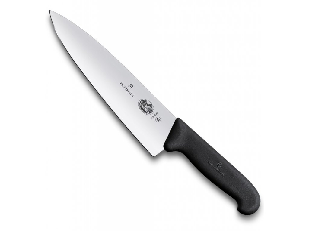 Kuchařský nůž FIBROX 20 cm černý - Victorinox