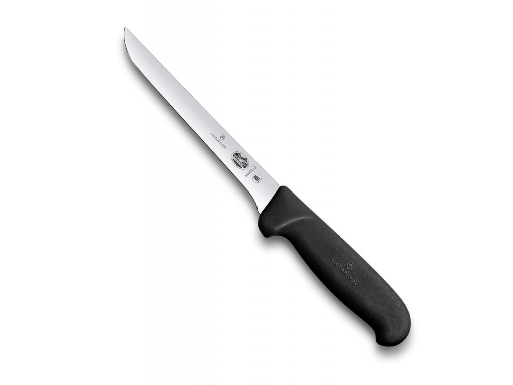 Vykošťovací nůž FIBROX 12 cm černý - Victorinox