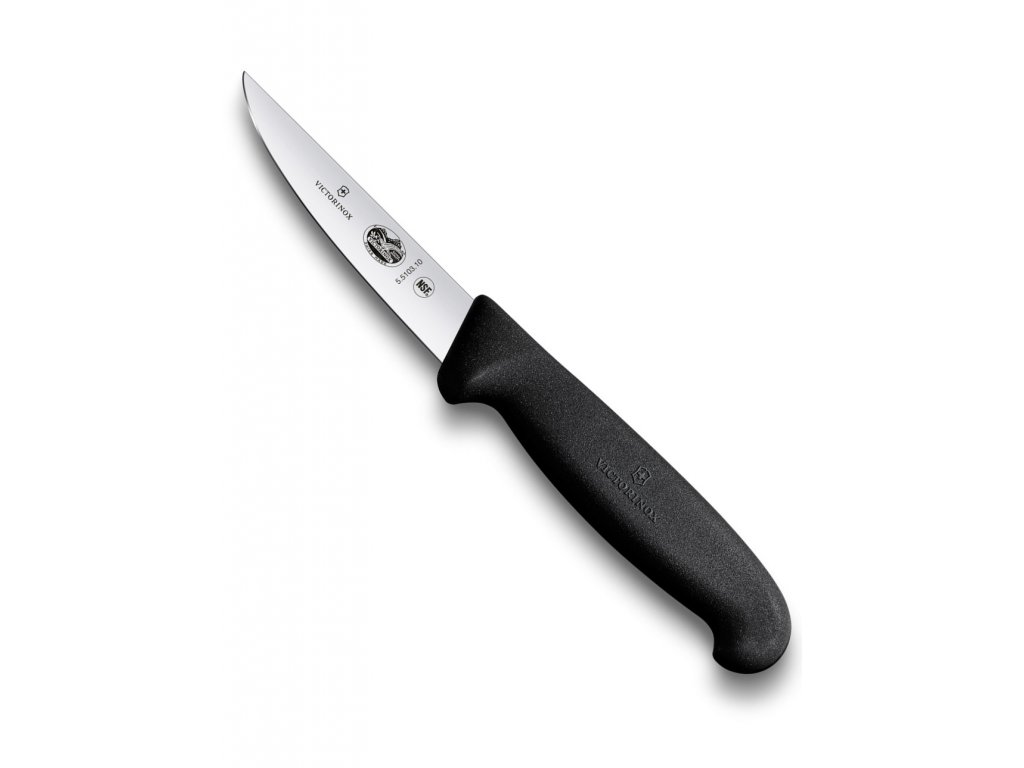 Nůž na zeleninu FIBROX 10 cm černý - Victorinox