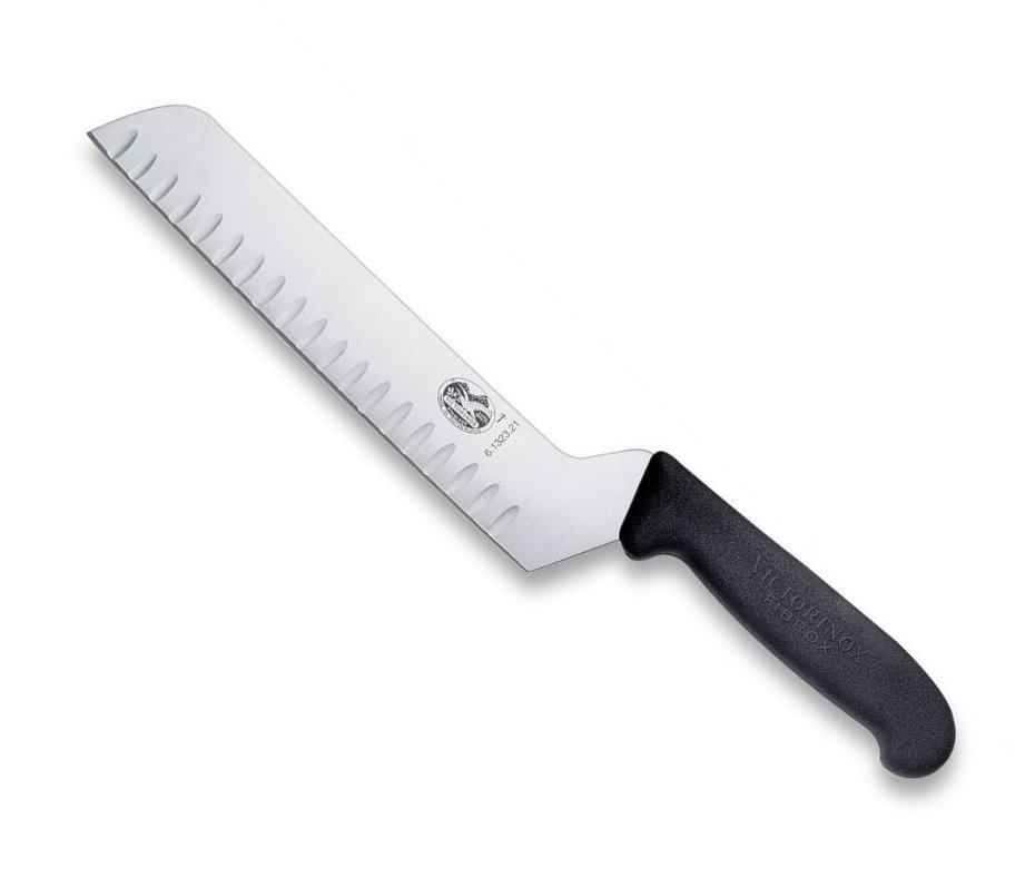 Nůž na měkký sýr a máslo FIBROX 21 cm černý - Victorinox