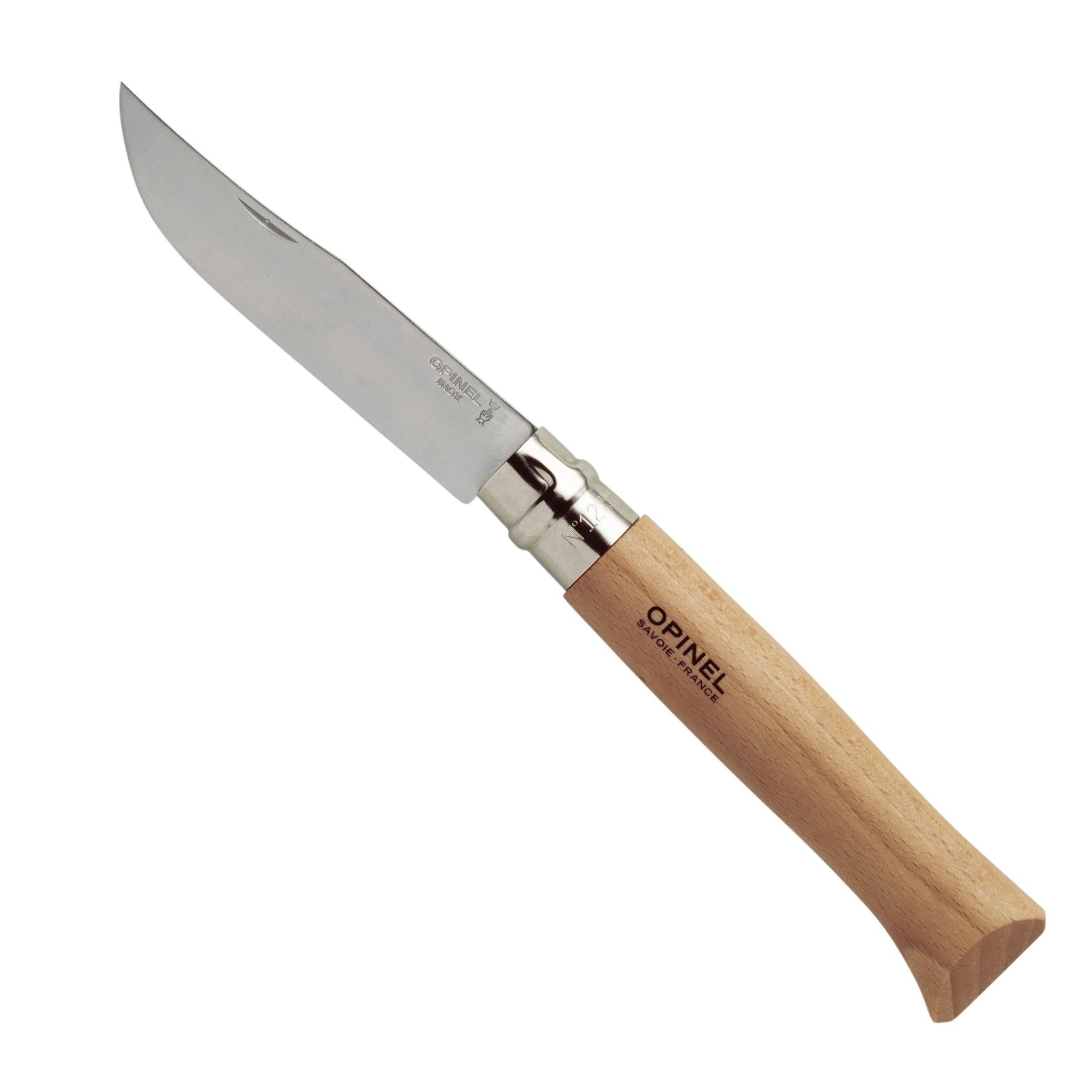 Zavírací nůž Opinel VR N°12 Inox 12 cm bukový - Opinel