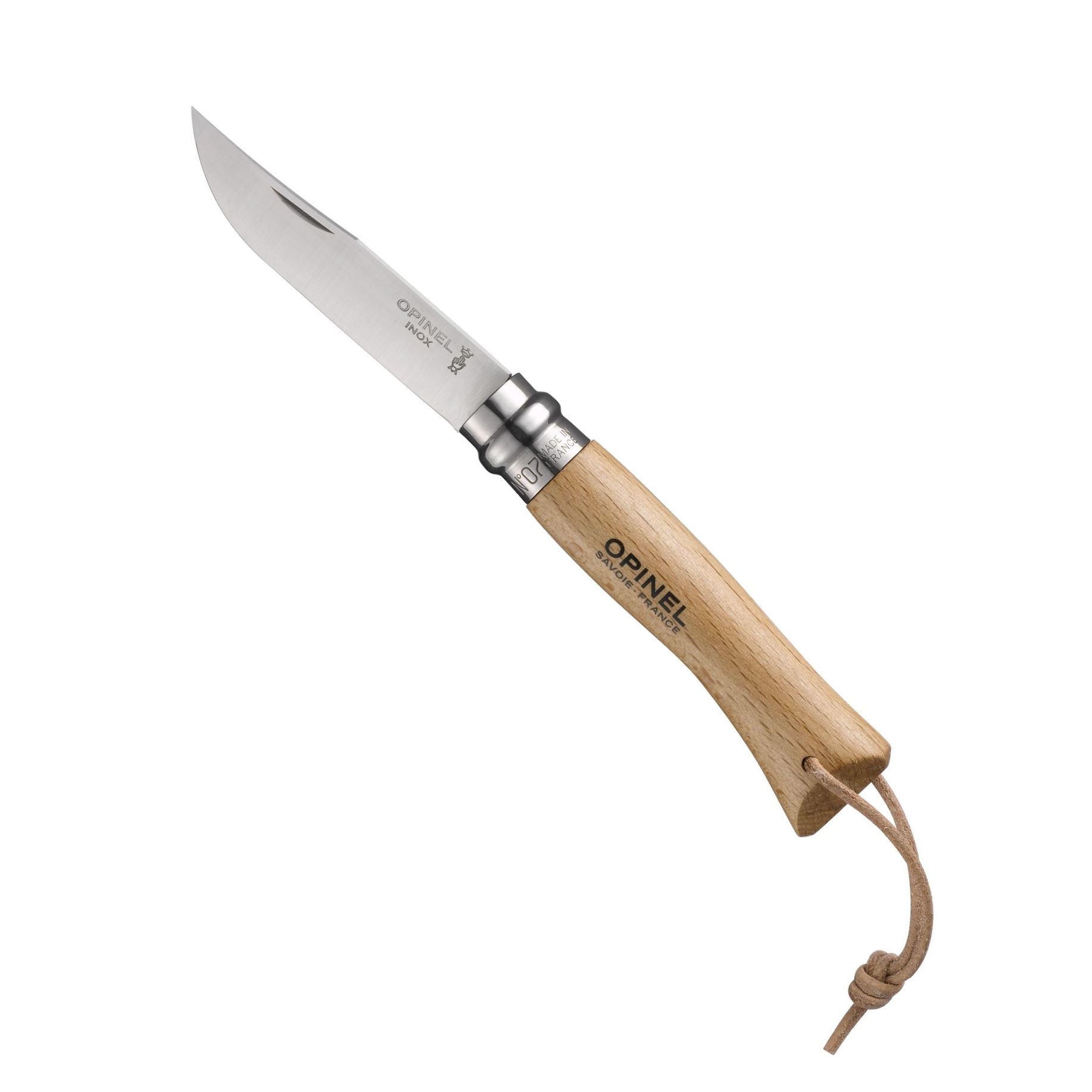 Zavírací nůž VR N°07 Inox Adventurer 8 cm bukový - Opinel