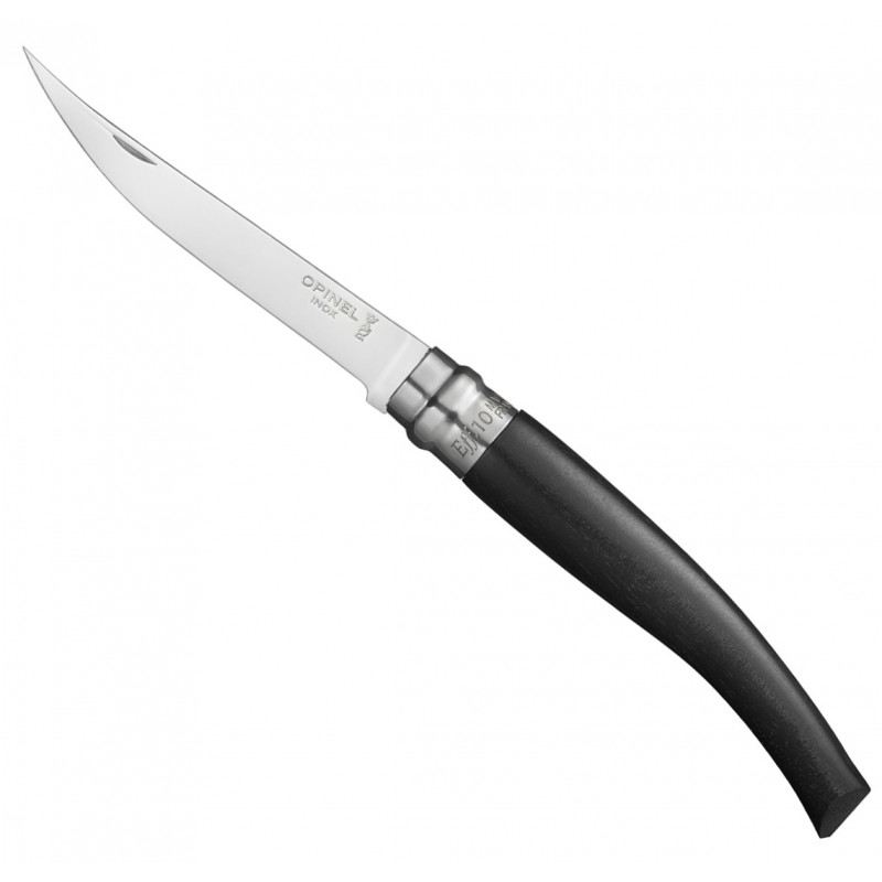 Zavírací nůž VRI N°10 Inox Slim Ebony 10 cm - Opinel