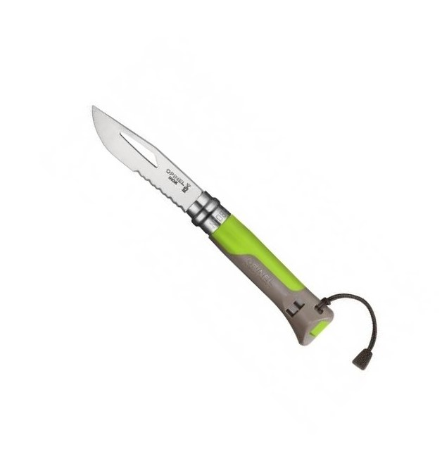 Zavírací nůž VRI N°08 Inox Outdoor Green 8,5 cm zelený - Opinel