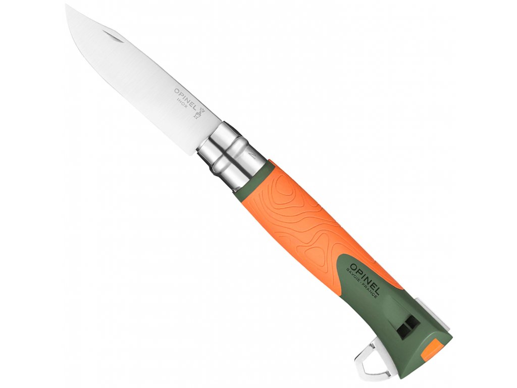 Zavírací nůž VRI N°12 Inox Explore orange - Opinel