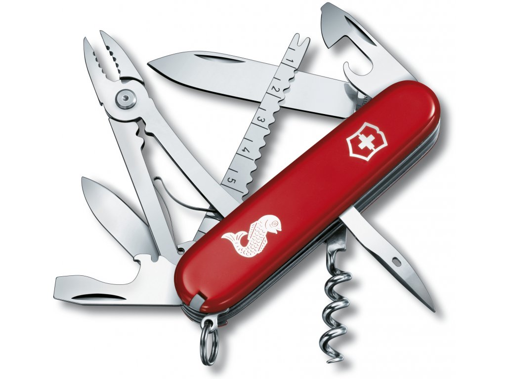 Kapesní nůž ANGLER červený - Victorinox