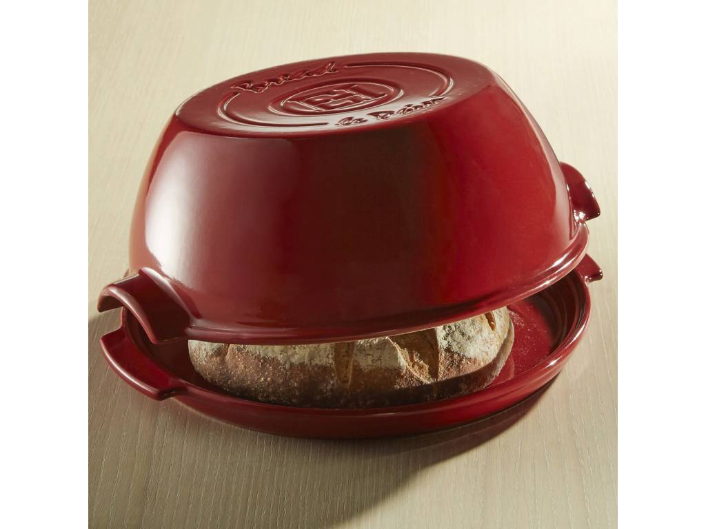 Forma na pečení domácího chleba Specialities červená 32,5 x 29,5cm - Emile Henry