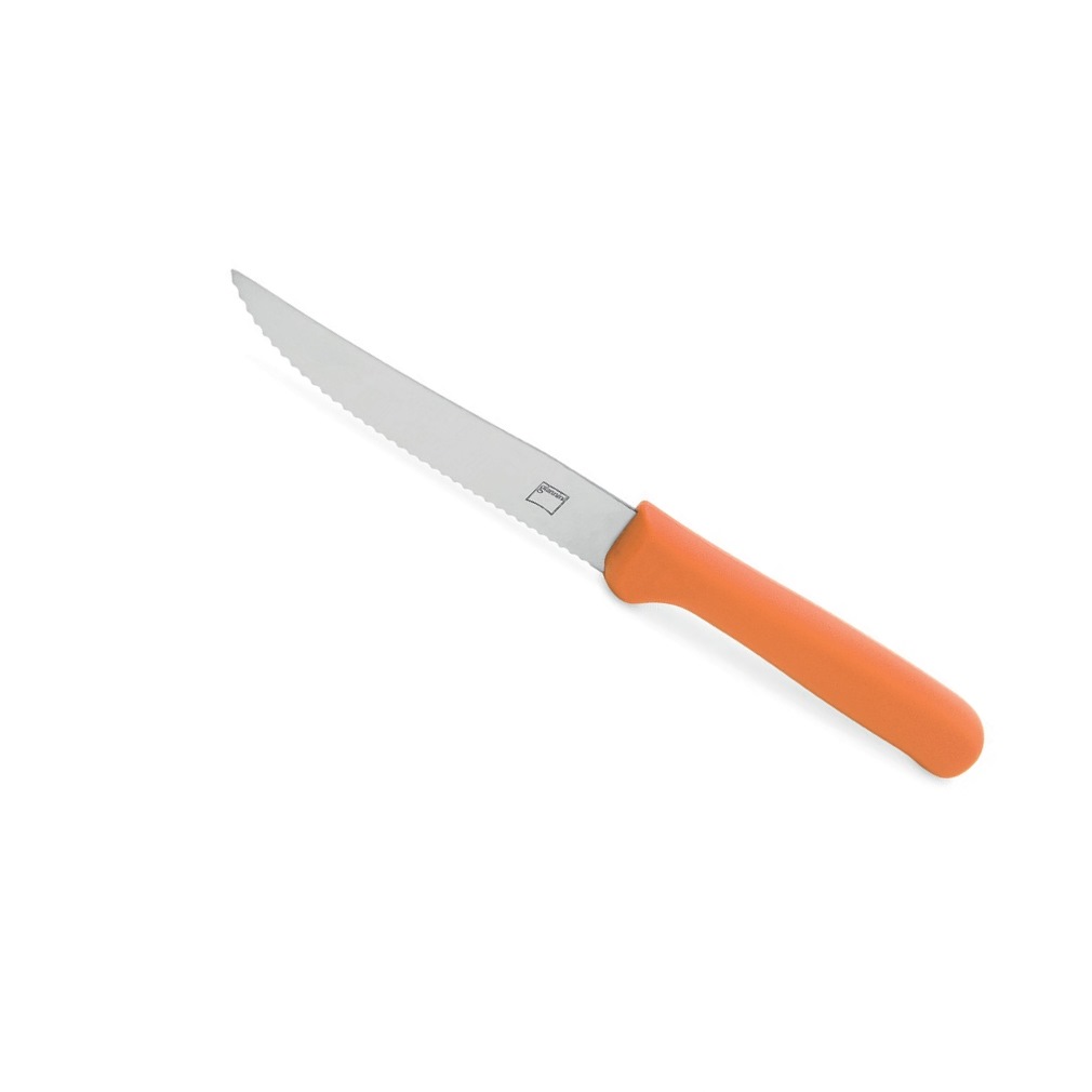 Steakový nůž FACTOTUM, oranžový - Carlo Giannini