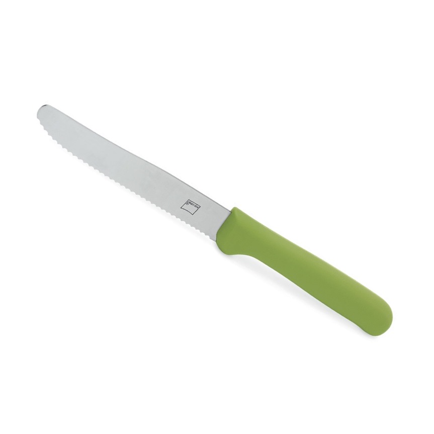 Snídaňový nůž FACTOTUM, zelený - Carlo Giannini