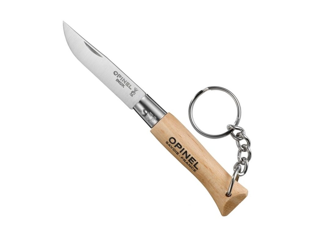 Klíčenka nůž VRI N°04 Inox, 5 cm - Opinel
