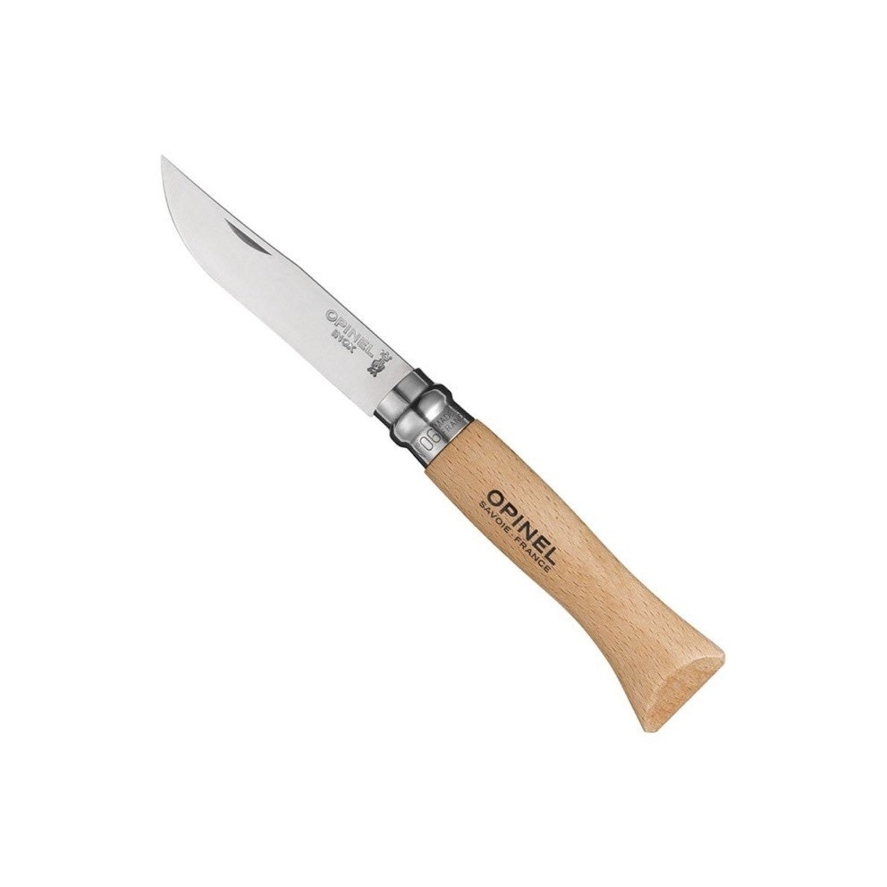 Zavírací nůž Opinel VRI N°06 Inox blister 7 cm buk - Opinel