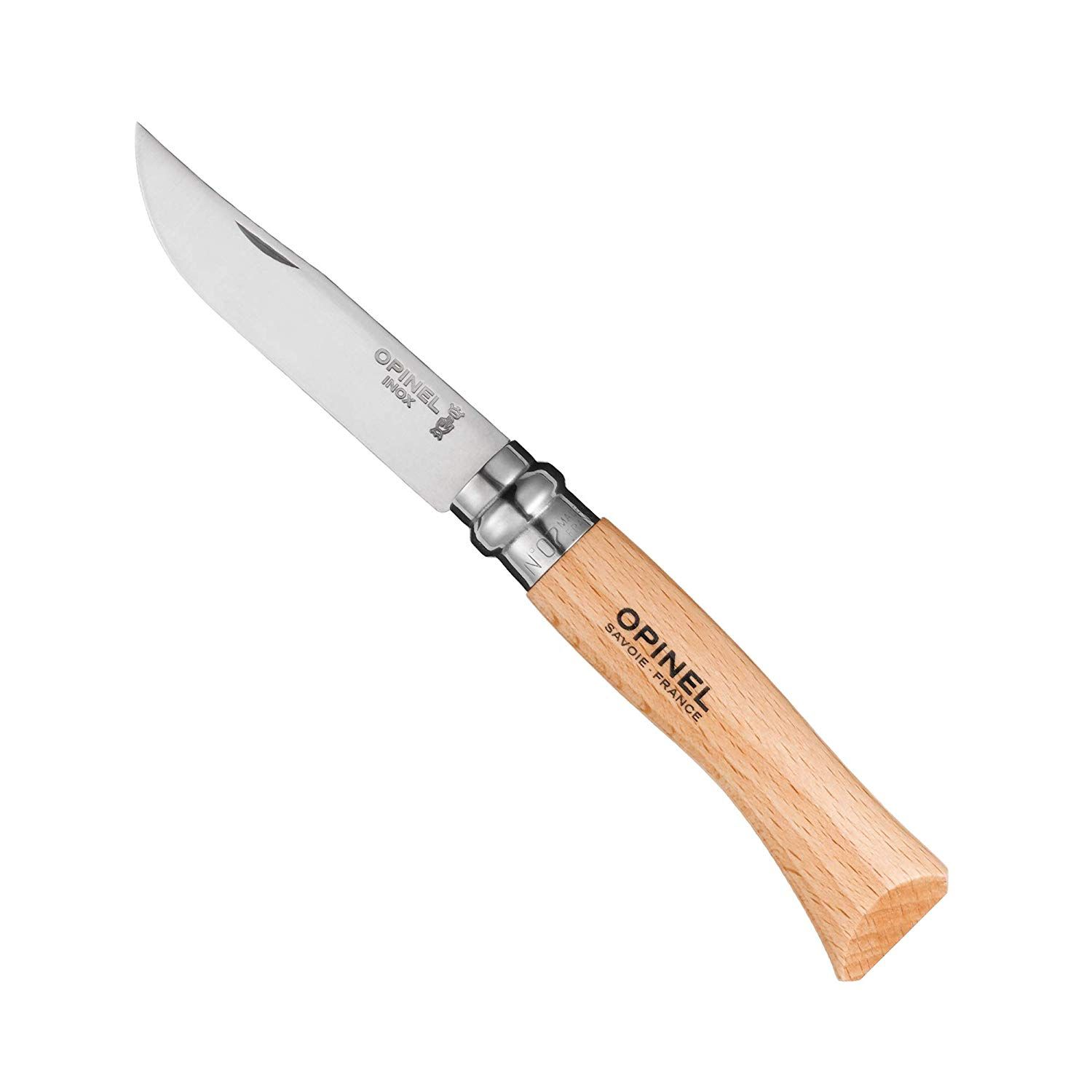 Zavírací nůž Opinel VRI N°07 Inox blister 8 cm buk - Opinel