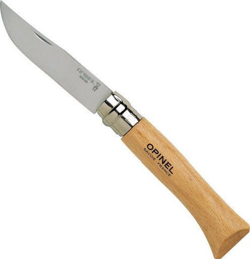 Zavírací nůž Opinel VRI N°10 Inox blister 10 cm buk - Opinel