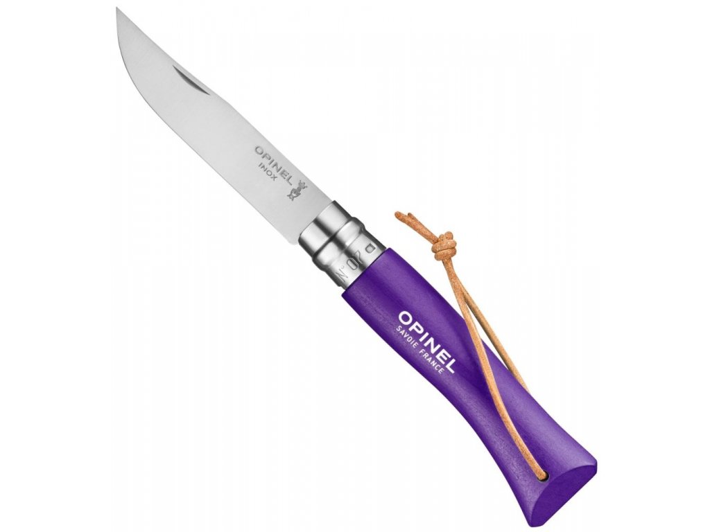 Zavírací nůž VRI N°07 Trekking 8 cm, fialová - Opinel