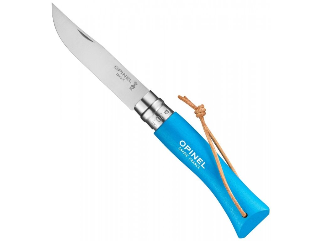 Zavírací nůž VRI N°07 Trekking 8 cm, azurový - Opinel