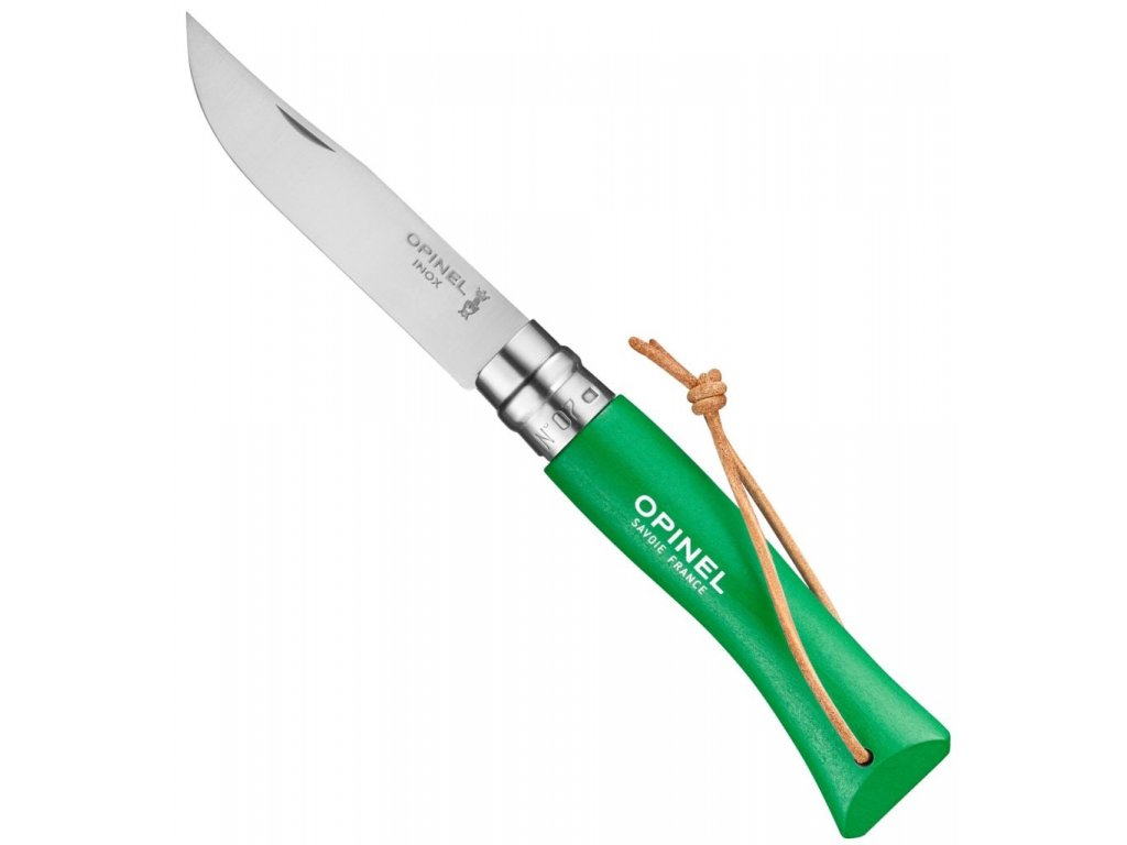 Zavírací nůž VRI N°07 Trekking 8 cm, zelený - Opinel