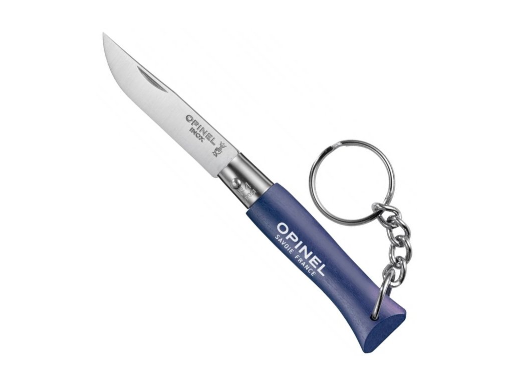 Klíčenka nůž VRI N°04 5 cm tmavě modrá - Opinel