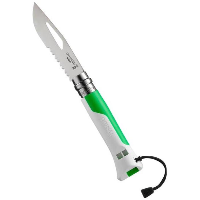 Zavírací nůž VRI N°08 Inox Outdoor Fluo Green, 8,5 cm - Opinel