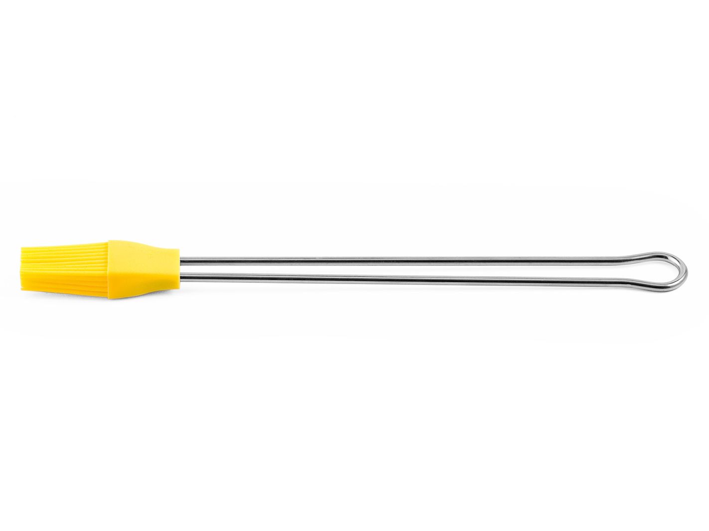 Silikonový štětec 25 cm, žlutý - Weis