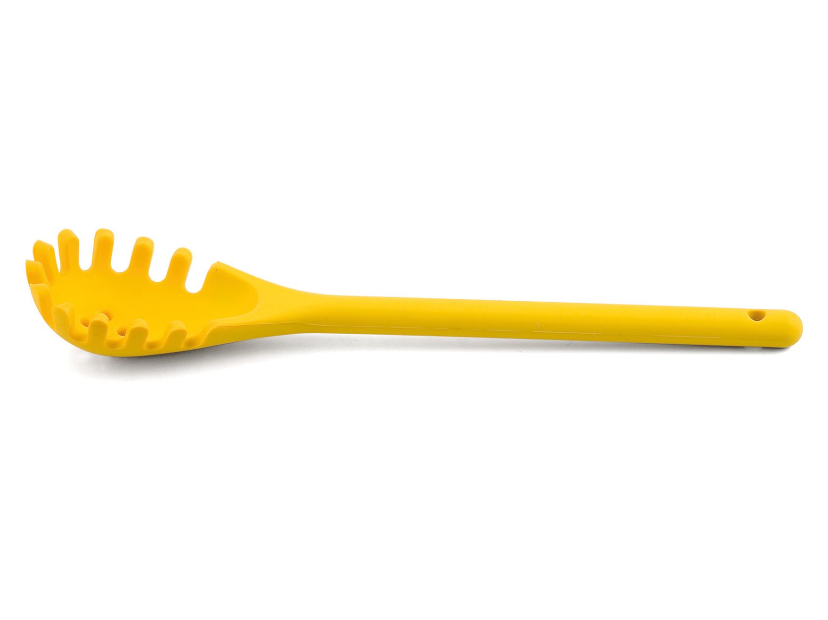 Naběračka na špagety silikonová žlutá, 30 cm - Weis