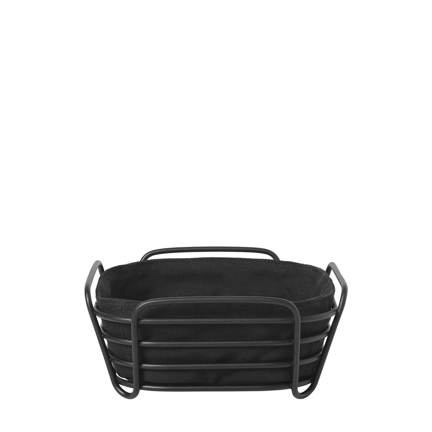 Košík na pečivo DELARA černý, malý - Blomus