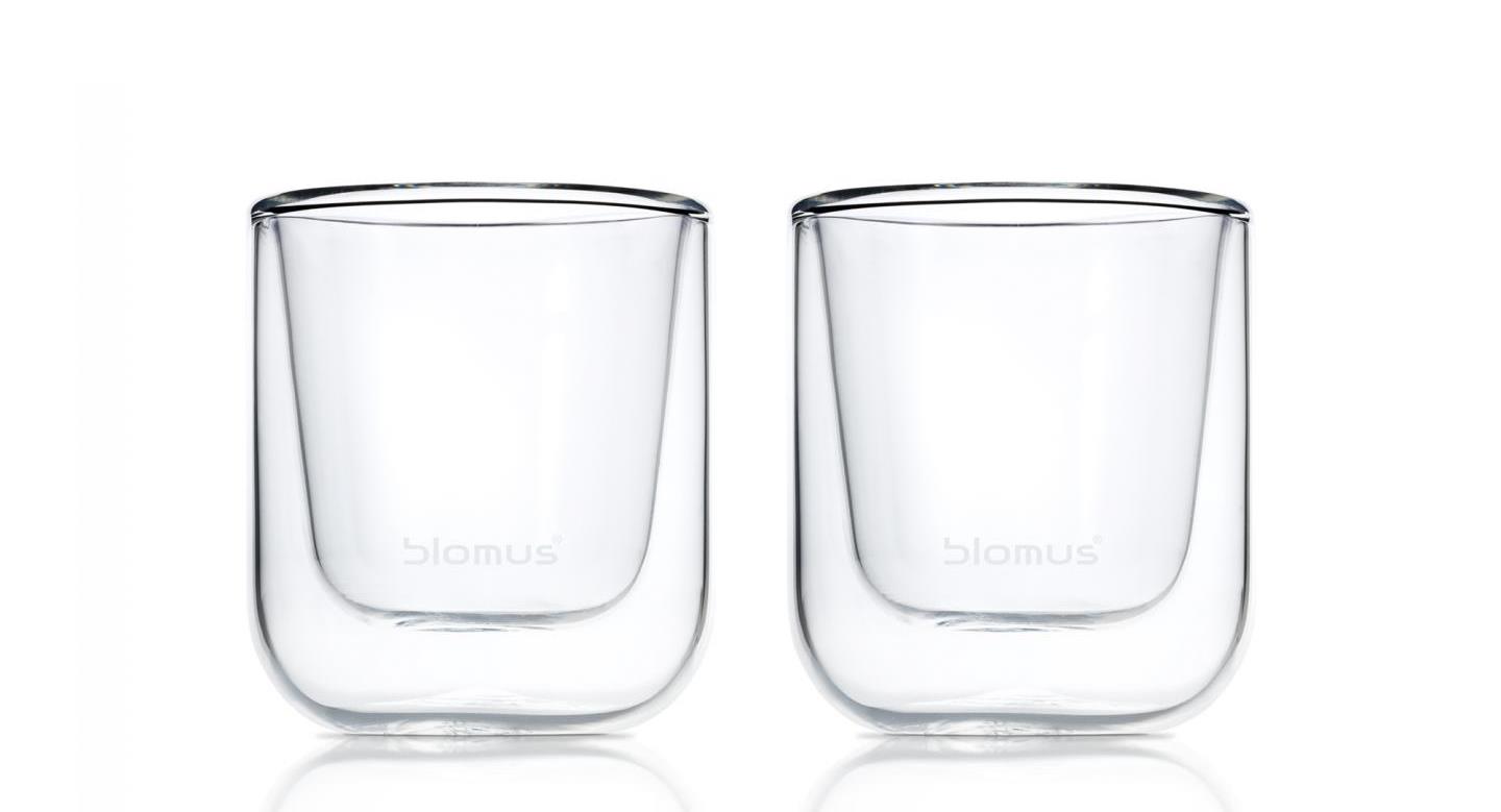 Termo sklenice na espresso NERO, 2 ks - Blomus