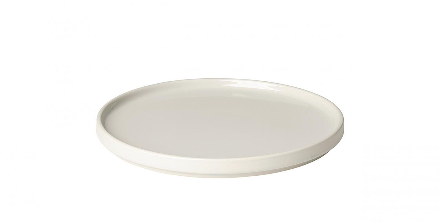 Dezertní talíř PILAR 20 cm, krémový - Blomus