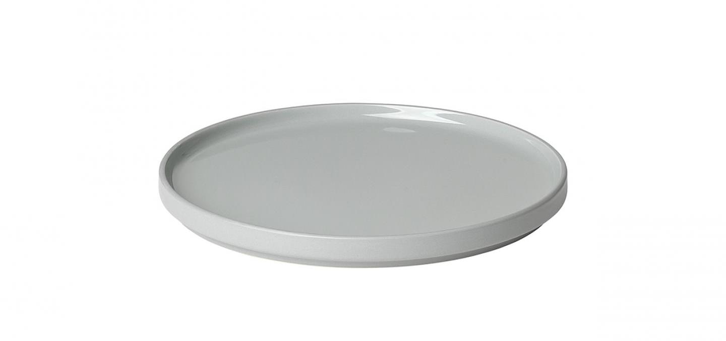 Dezertní talíř PILAR 20 cm, štěrková šedá - Blomus