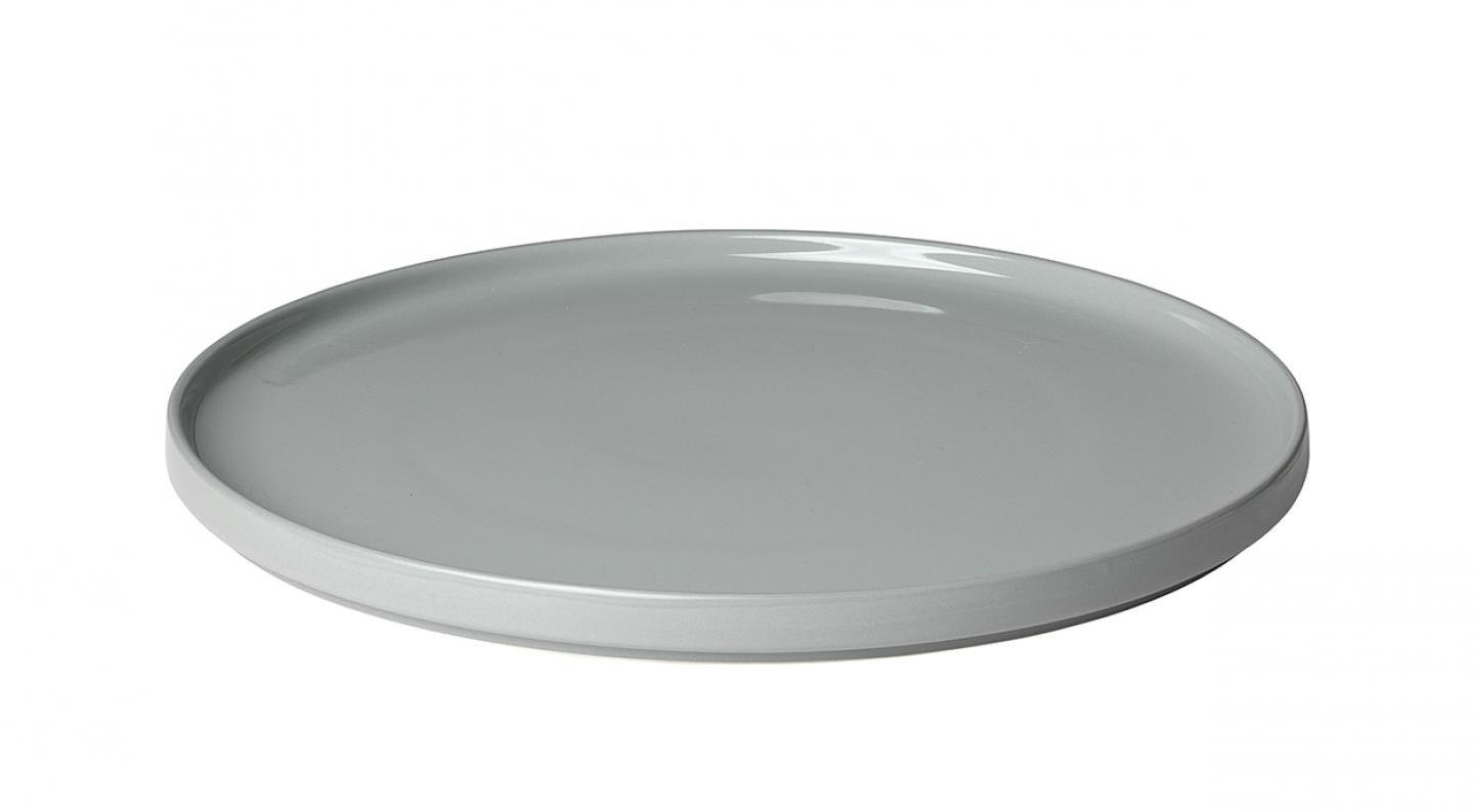 Servírovací talíř PILAR 35 cm, štěrková šedá - Blomus