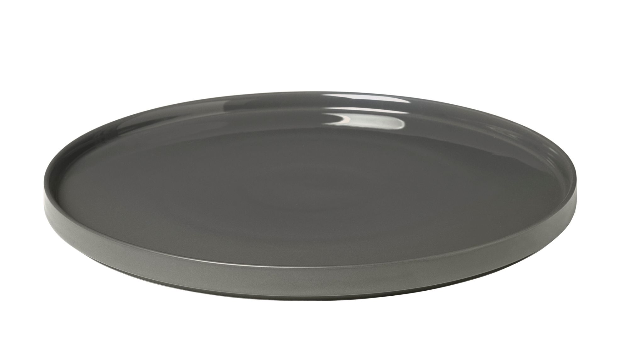 Servírovací talíř PILAR 35 cm, cínová - Blomus