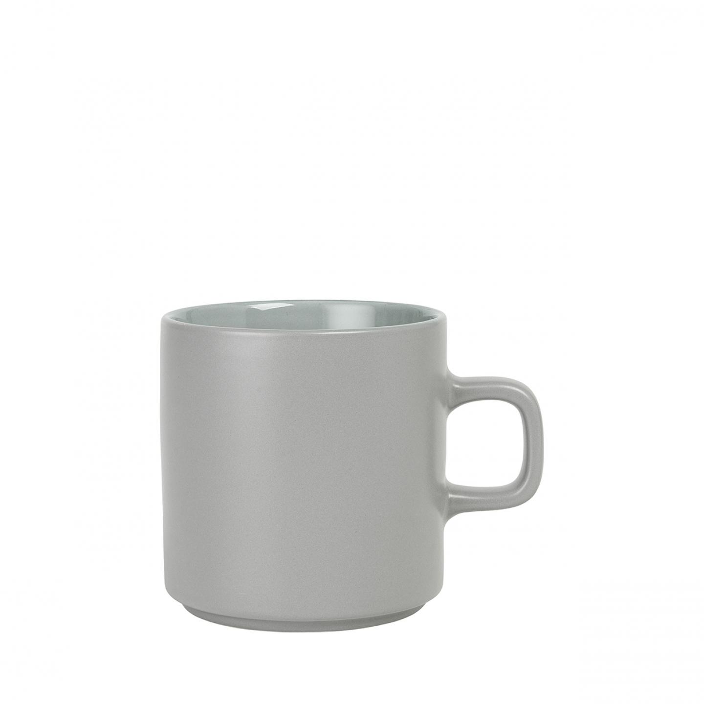 Hrnek na čaj PILAR 0,25 l, štěrková šedá - Blomus
