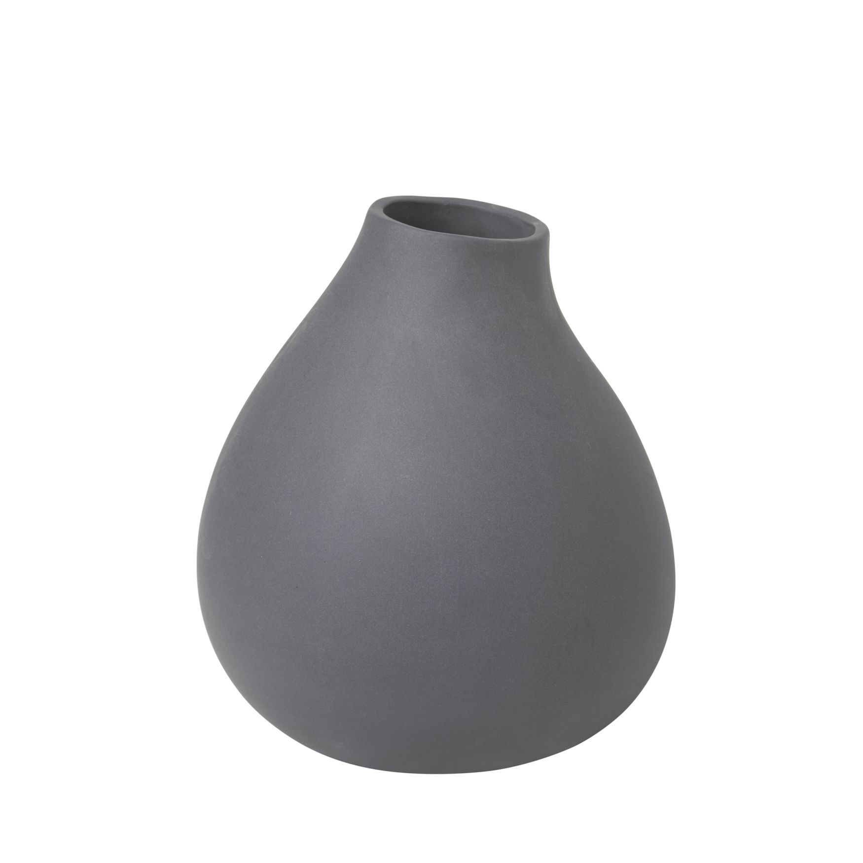 Porcelánová váza NONA malá, cínová - Blomus