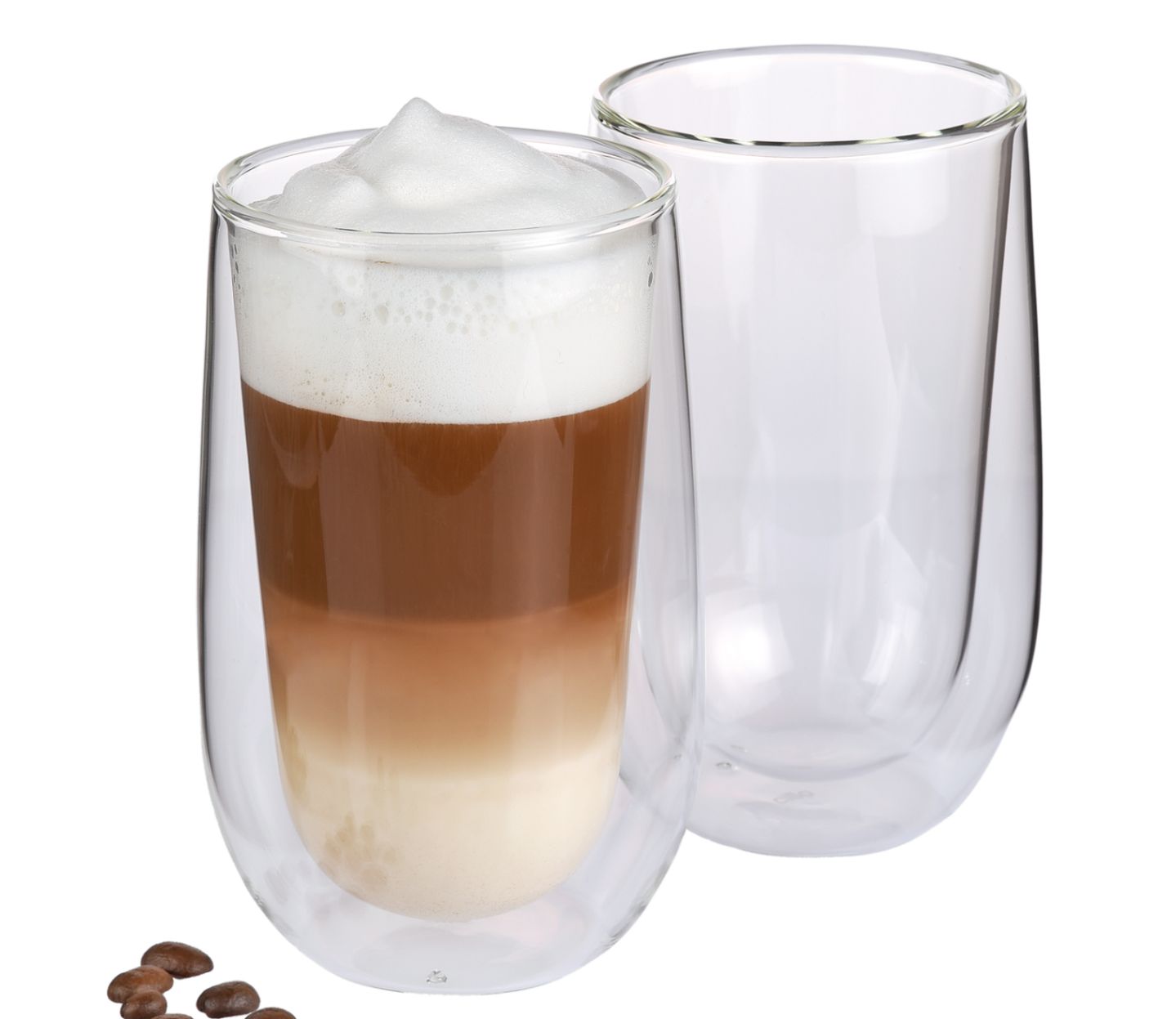 Dvoustěnné sklenice na latte VERONA 0,35l, 2 ks - Cilio