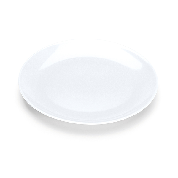 COLOURS Mělký talíř 6ks, sněhově bílá - Carlo Giannini