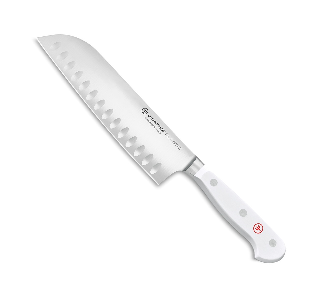 Santoku Japonský nůž CLASSIC White 17 cm - Wüsthof Dreizack Solingen