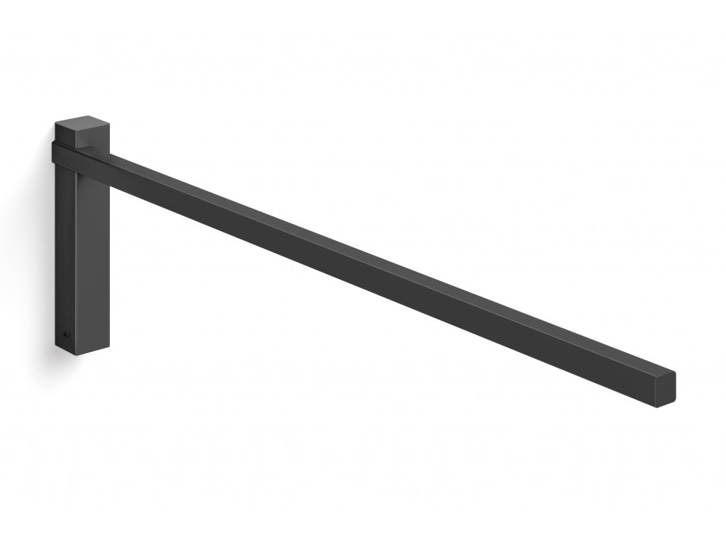 Koupelnová tyč na ručníky CARVO 44 cm, černá - ZACK
