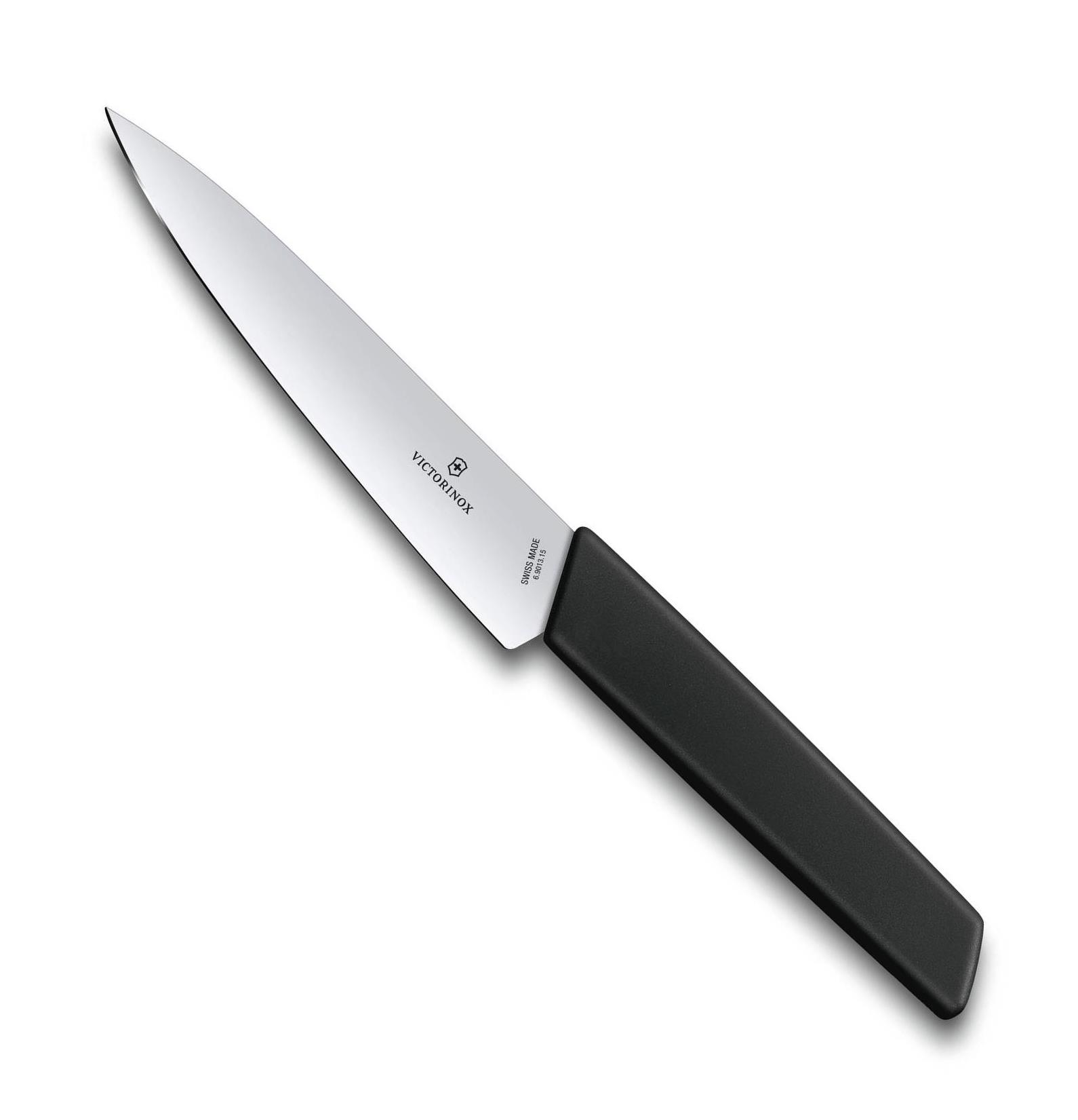 Kuchyňský nůž 15 cm černý SWISS MODERN - Victorinox