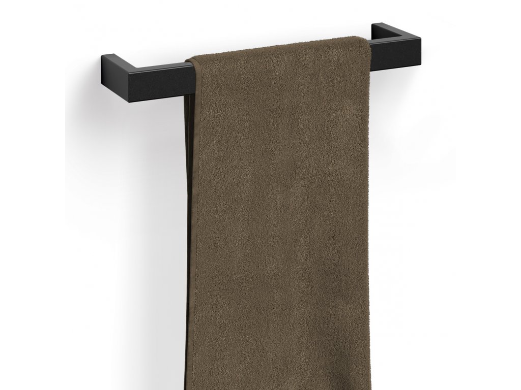 Tyč na ručník LINEA 46,5 cm, černý - ZACK