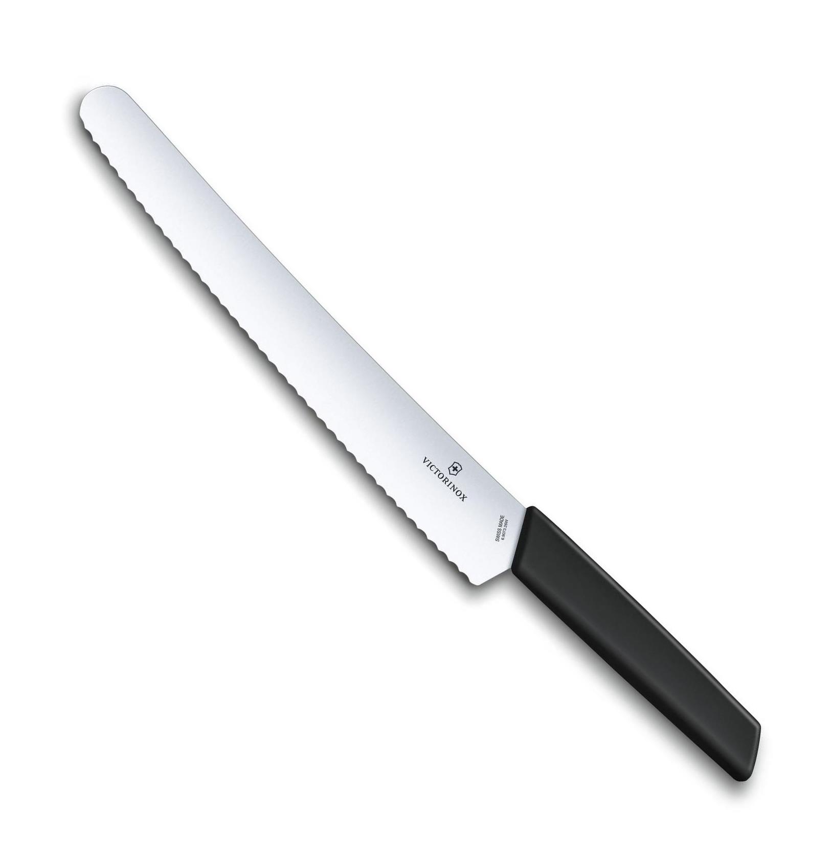 Nůž na chleba 26 cm černý SWISS MODERN - Victorinox