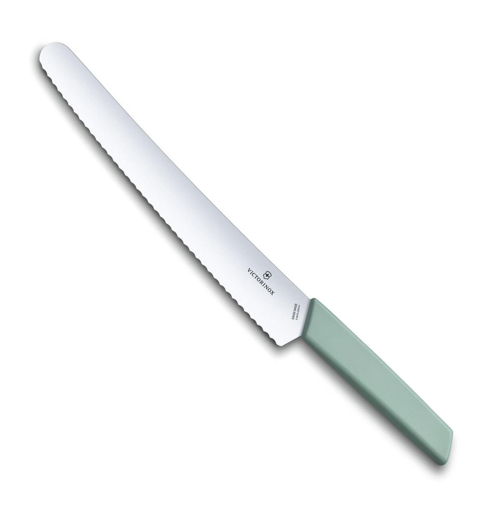Nůž na chleba 26 cm modrošedý SWISS MODERN - Victorinox