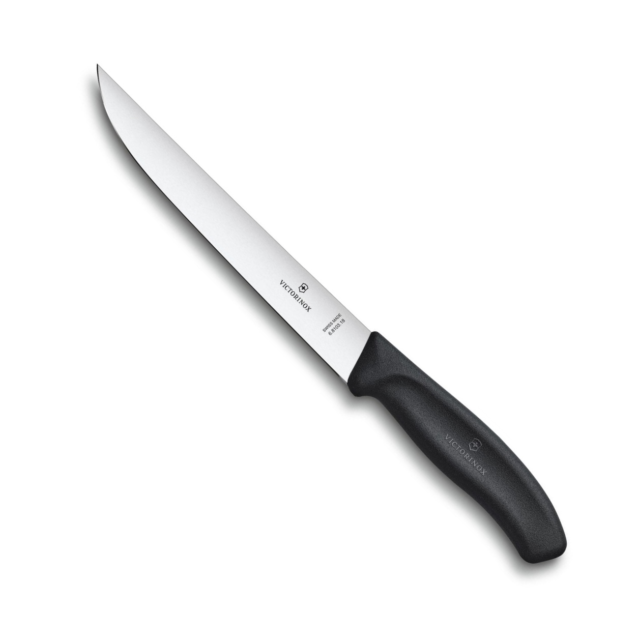 Nůž na porcování masa SWISS CLASSIC 18 cm černý - Victorinox