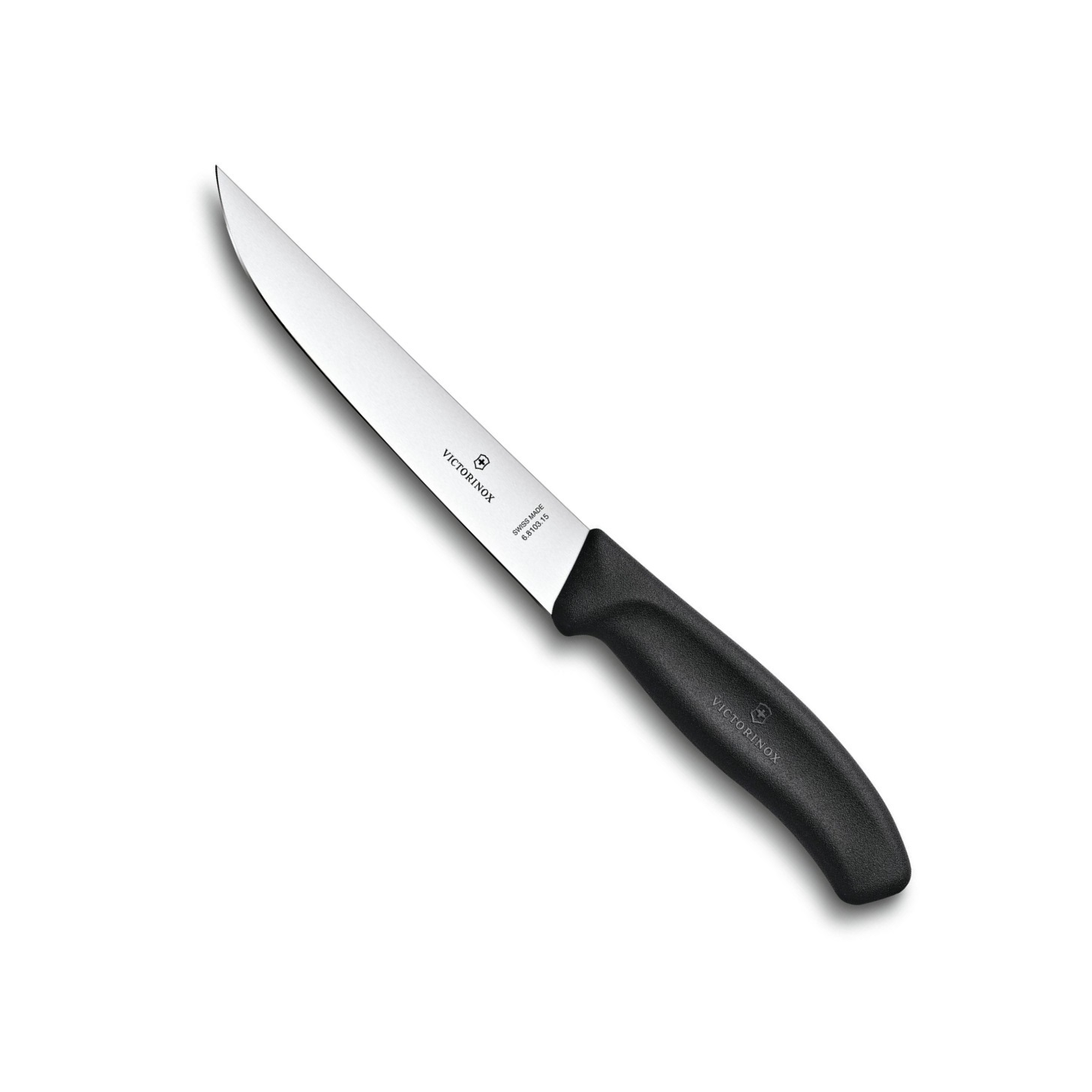Nůž na porcování masa SWISS CLASSIC 15 cm černý - Victorinox
