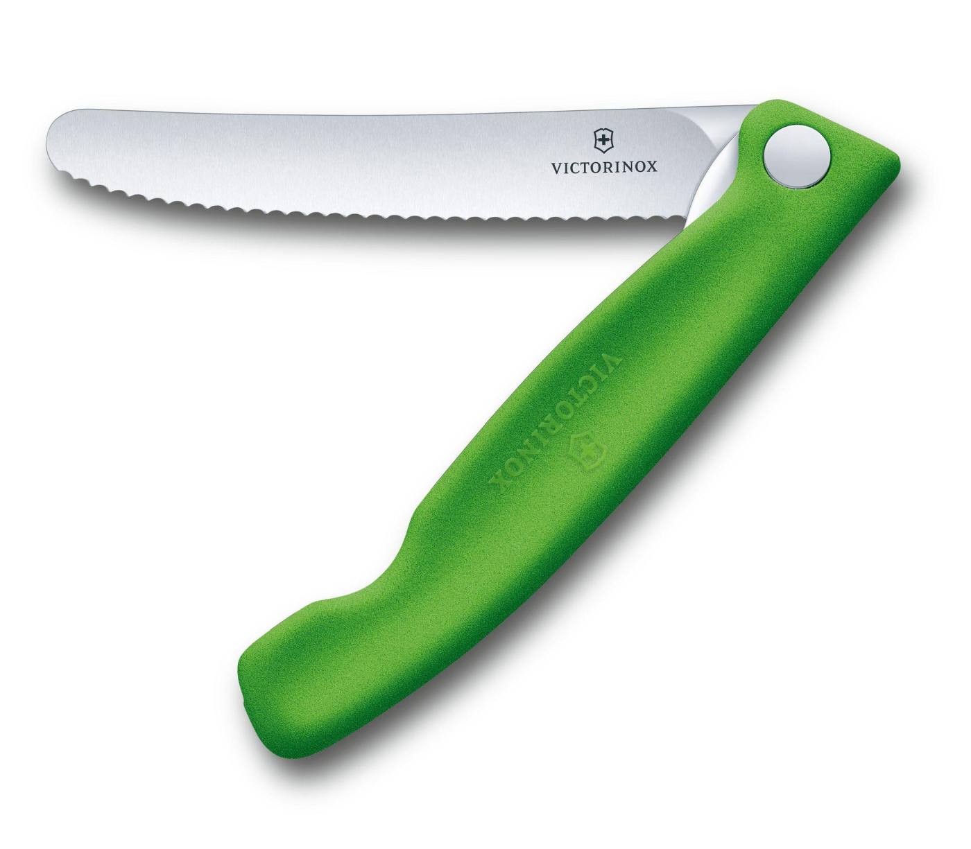 Skládací svačinový nůž SWISS CLASSIC zelený - Victorinox