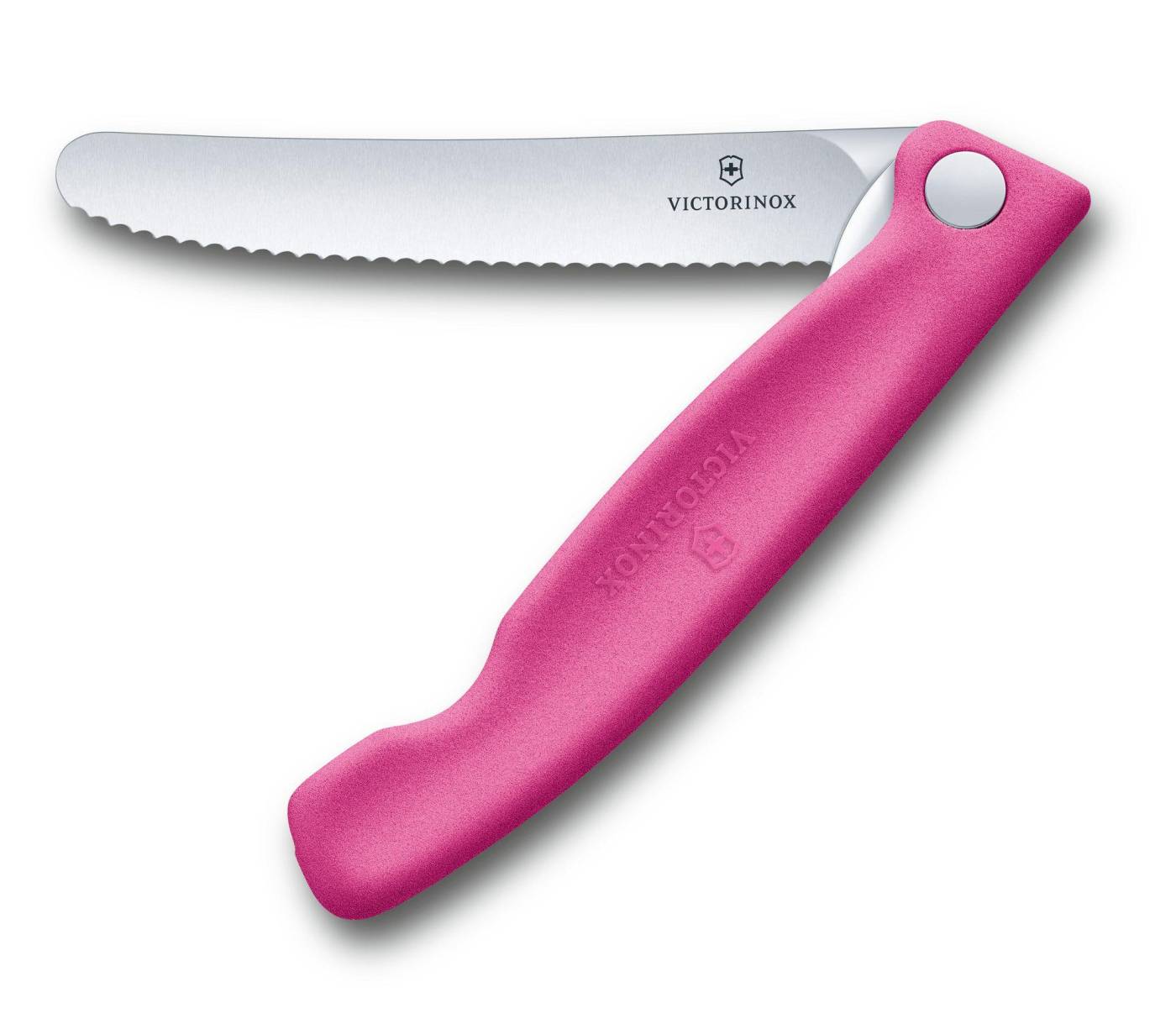 Skládací svačinový nůž SWISS CLASSIC růžový - Victorinox